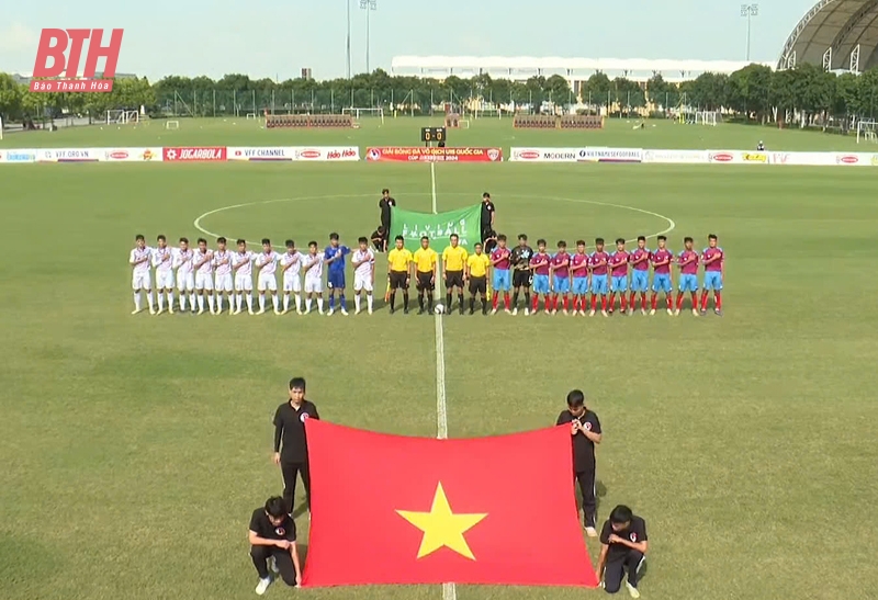 U15 Đông Á Thanh Hóa thất bại trước U15 Sông Lam Nghệ An