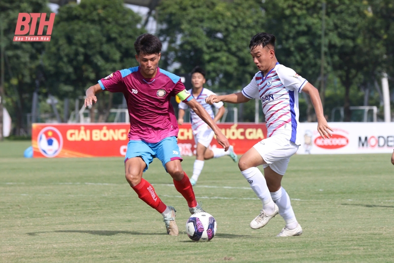 U15 Đông Á Thanh Hóa thất bại trước U15 Sông Lam Nghệ An