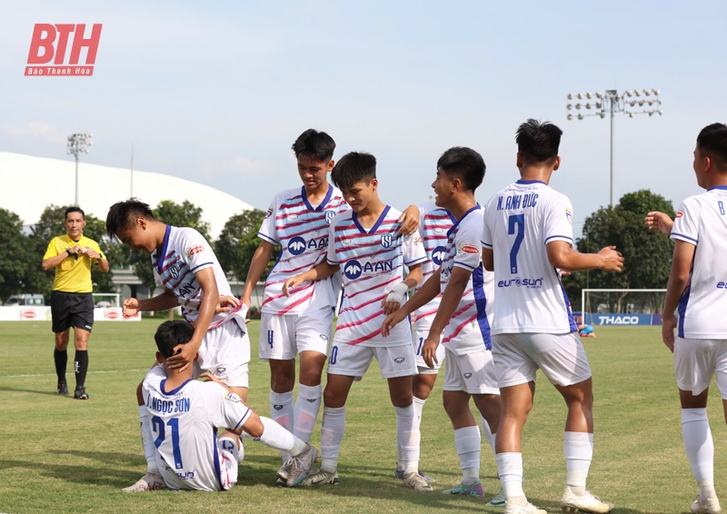 U15 Đông Á Thanh Hóa thất bại trước U15 Sông Lam Nghệ An