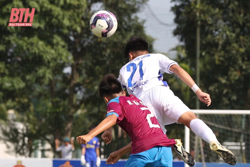 U15 Đông Á Thanh Hóa thất bại trước U15 Sông Lam Nghệ An