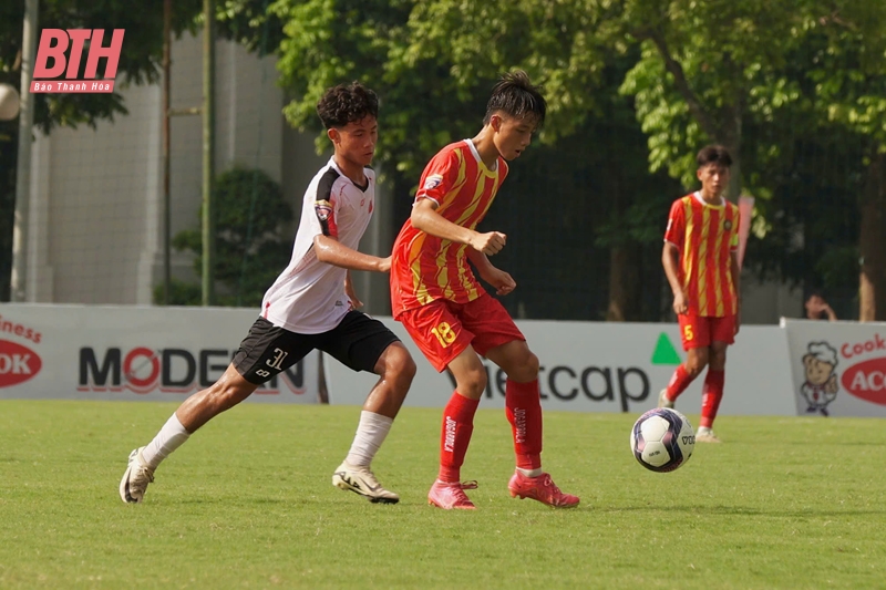 Vòng chung kết Giải U15 quốc gia 2024: U15 Đông Á Thanh Hóa thắng đậm trận ra quân