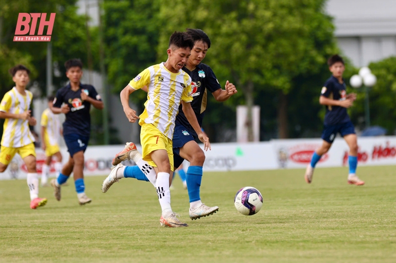 U15 Đông Á Thanh Hóa giành vé vào tứ kết Giải U15 quốc gia 2024