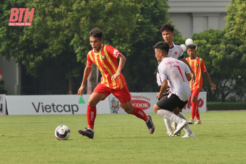 Vòng chung kết Giải U15 quốc gia 2024: U15 Đông Á Thanh Hóa thắng đậm trận ra quân