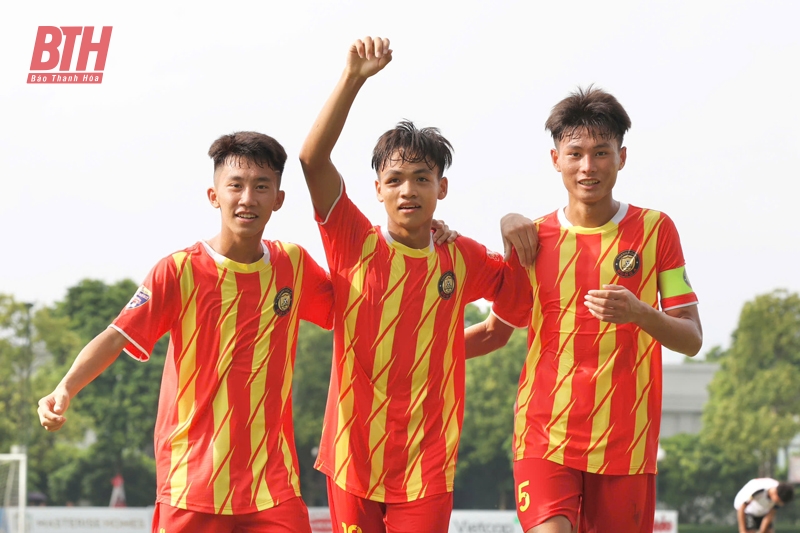 Vòng chung kết Giải U15 quốc gia 2024: U15 Đông Á Thanh Hóa thắng đậm trận ra quân