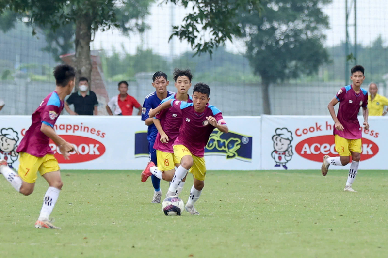 Thắng nghẹt thở, U15 Đông Á Thanh Hóa lọt vào bán kết Giải U15 quốc gia 2024