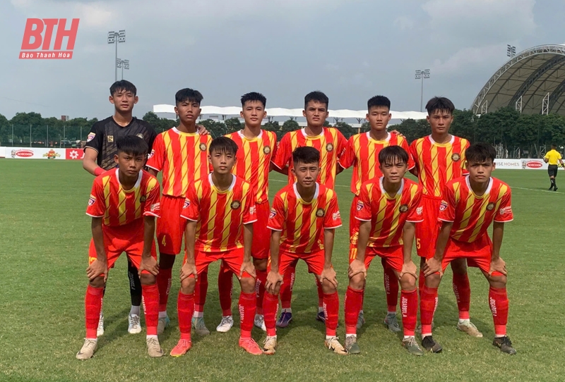 Thắng nghẹt thở, U15 Đông Á Thanh Hóa lọt vào bán kết Giải U15 quốc gia 2024